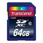   TRANSCEND SDXC 64GB Class 10 (TS64GSDXC10)