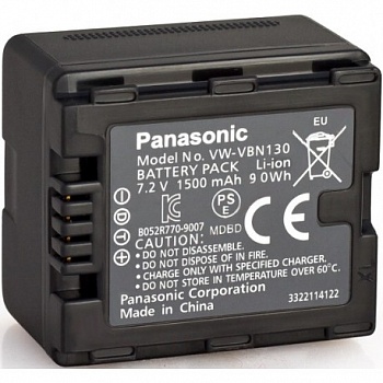  Panasonic VW-VBN130E    panasonic,     HDC-HS900, HDC-TM900, HDC-SD800, HDC-SD900  - 